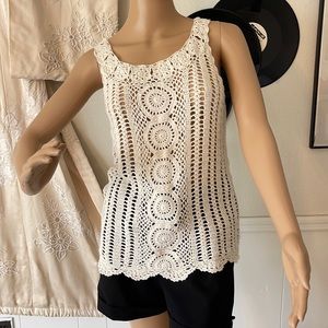 F21 crochet sleeveless top 🥳3 for $15!!